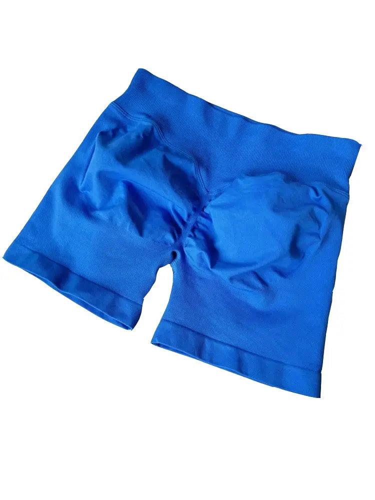 women's fitness shorts 4.5" Seamless Scrunch Bum Yoga & Gym Shorts Butt-Lifting Fitness Pants Vervelle
