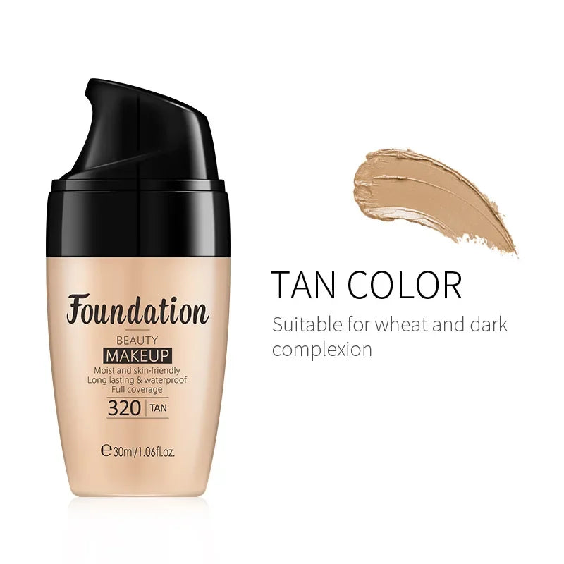 LAIKOU Liquid Foundation Moisturizing 30ml Makeup Base