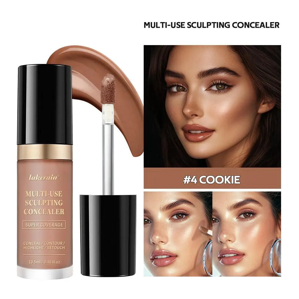 Super Coverage Concealer – Multi-Use Cream for Contour, Highlight & Retouch Vervelle