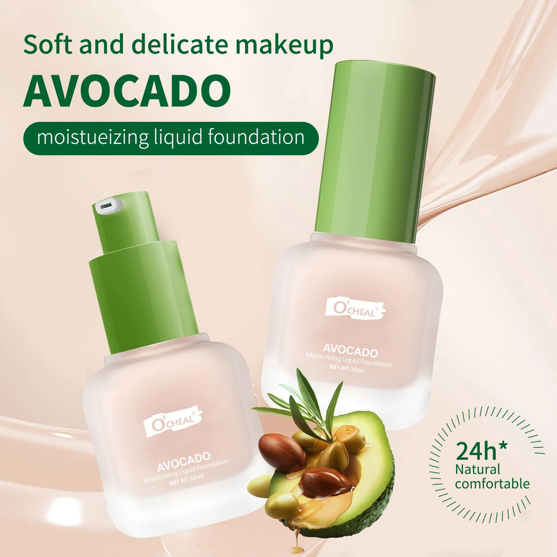 OCHEAL Face Foundation Cream – Oil-Control Matte BB & CC Cream Concealer Vervelle