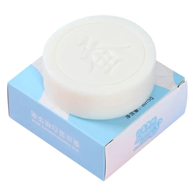Goat Milk Silk Handmade Soap 80g Moisturizing Skincare Bar