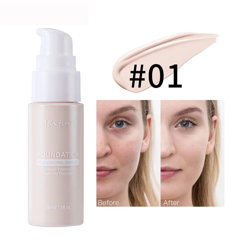 Liquid Foundation: Waterproof, Sweat-Resistant Concealer Makeup