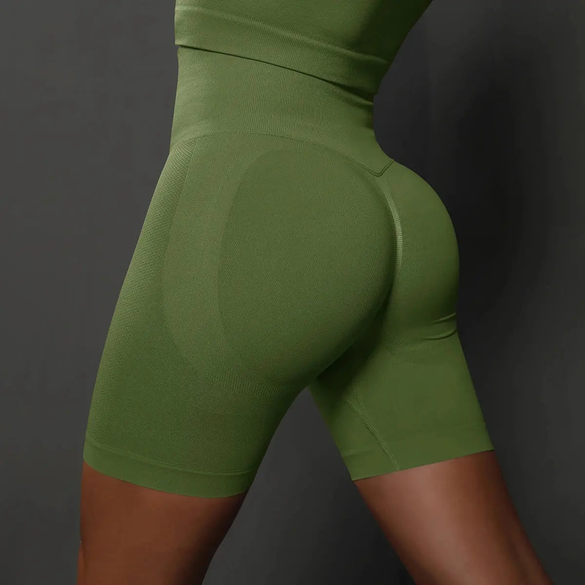 Women high waist fitness shorts Seamless Yoga & Fitness Shorts Push-Up Gym Leggings Vervelle