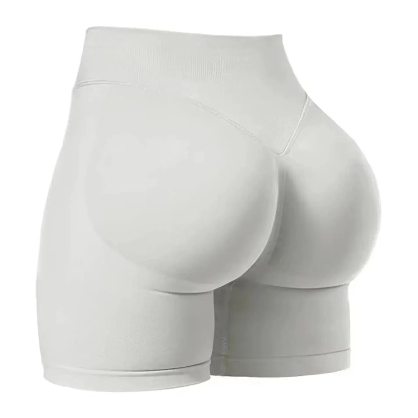 CZGUKE Women’s 4.5" Seamless Scrunch Bum Gym & Yoga Shorts High Stretch Vervelle