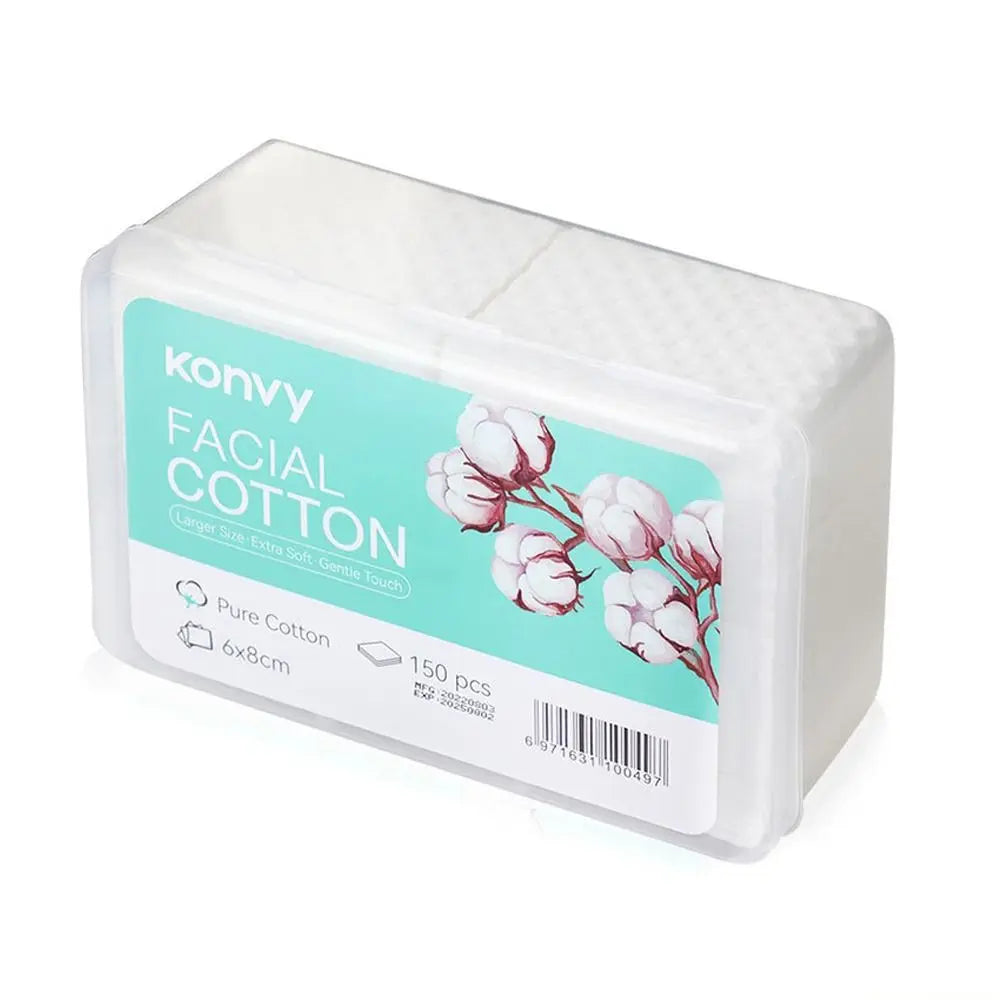 1000pcs Double-Sided Cotton Pads – Makeup & Cleansing
