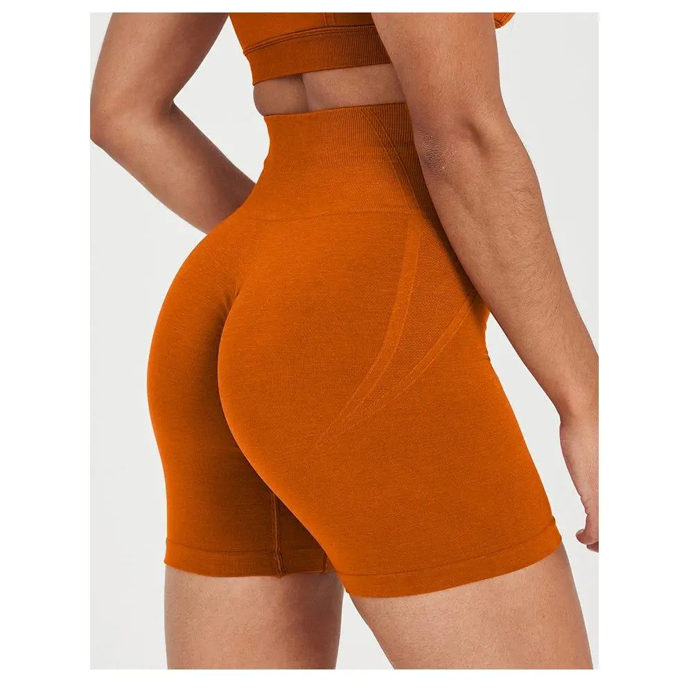 TKITK Women’s High Waist Seamless Gym & Yoga Shorts Workout Pants Vervelle