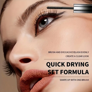 Waterproof Mascara Lengthening & Curling Quick-Dry Lash