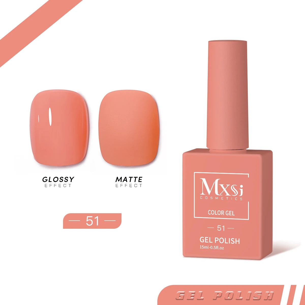 Mxsi 15ml Gel Nail Polish Neon & Pastel UV Gel Varnish