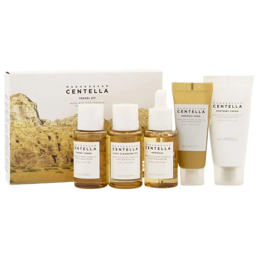 CENTELLA Skincare Set Soothing Cream Repair Ampoule Foamn Skincare Set