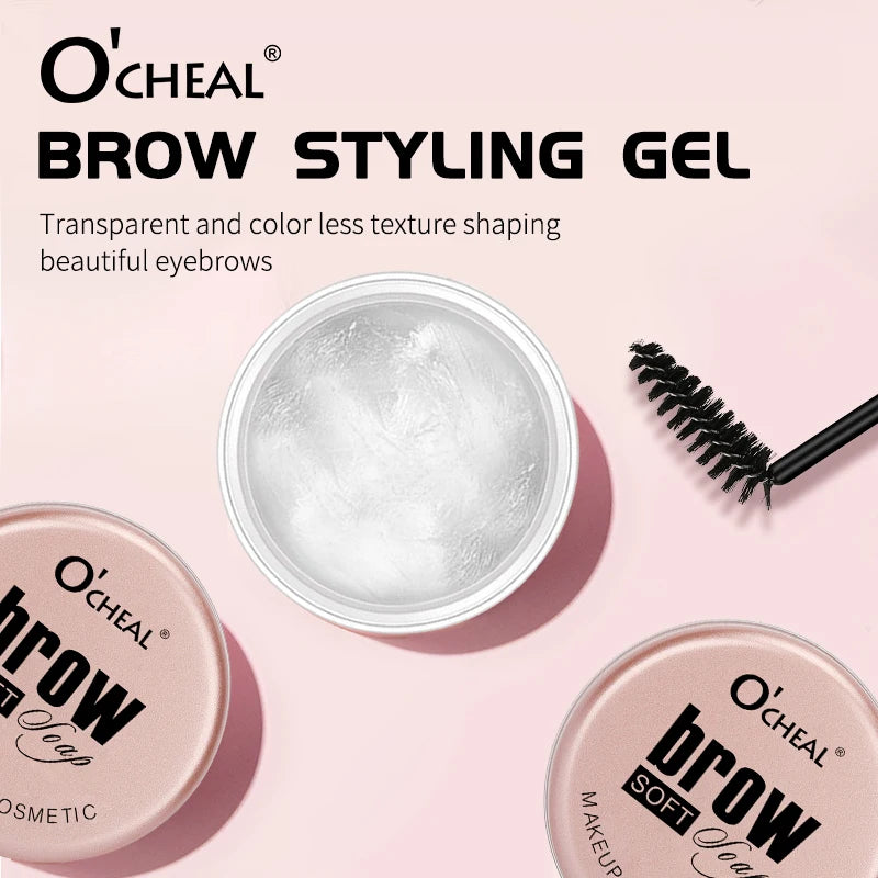 3D Eyebrow Styling Gel Waterproof Long-Lasting Brow Wax