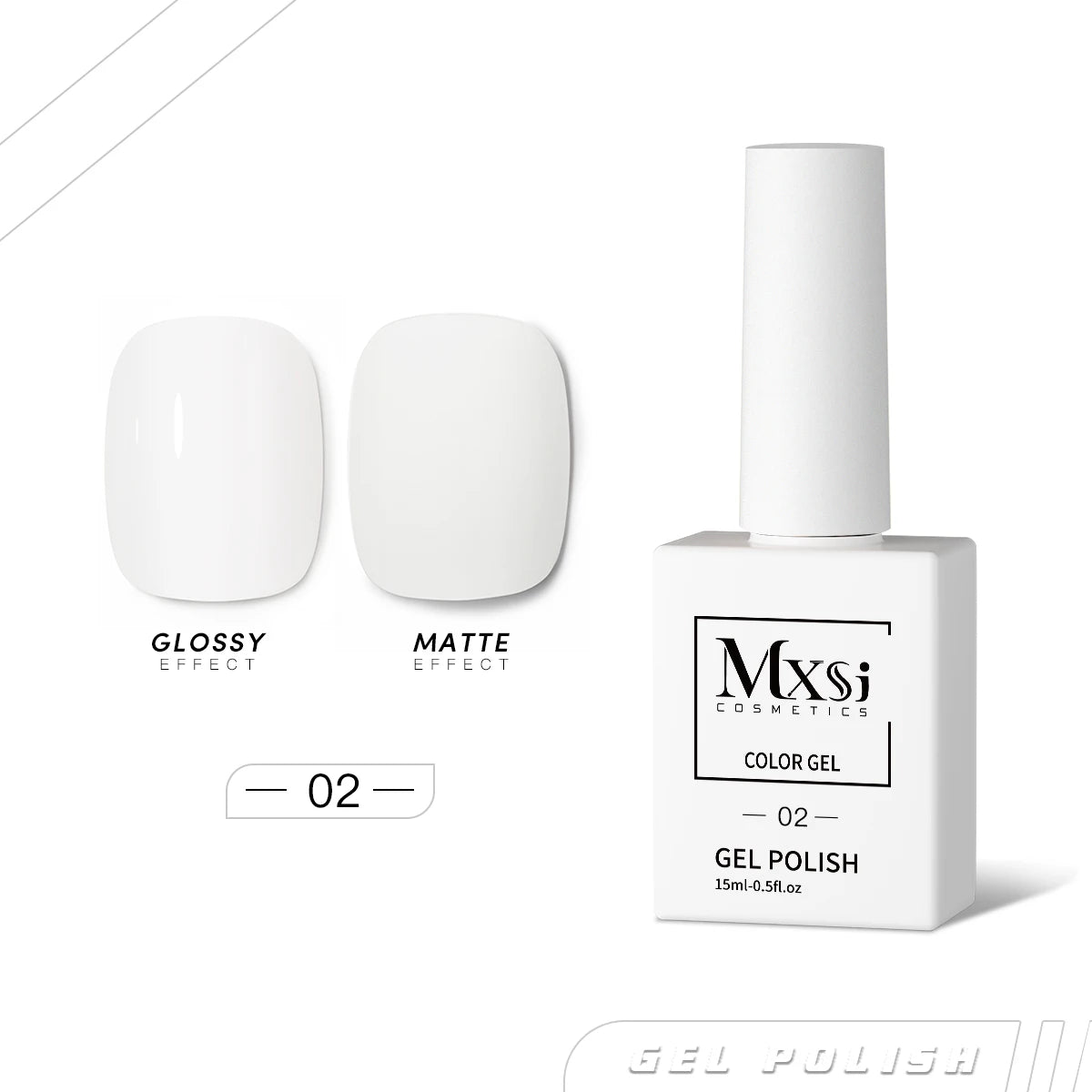 Mxsi 15ml Gel Nail Polish Neon & Pastel UV Gel Varnish