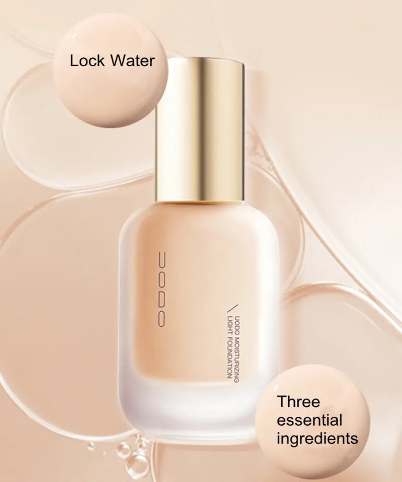 UODO Hydrating Oil-Control Liquid Foundation Matte Finish Vervelle