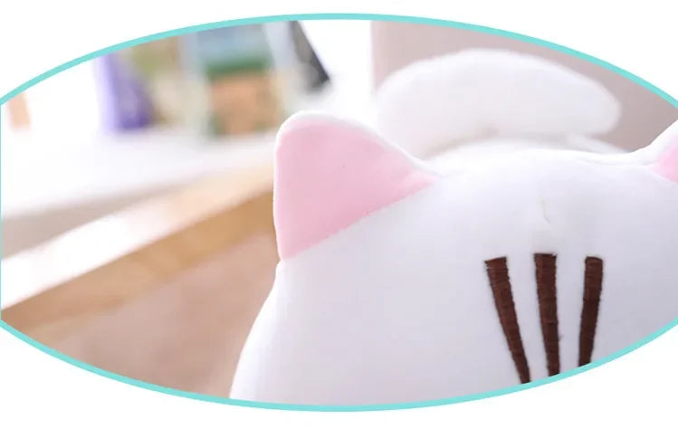Kawaii Cat Plush Pillow Vervelle