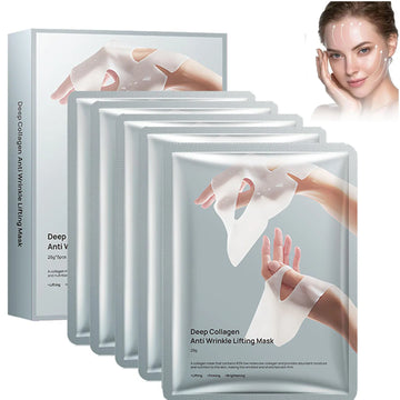 Deep Collagen Anti-Wrinkle Face Mask – 5-Pack Overnight