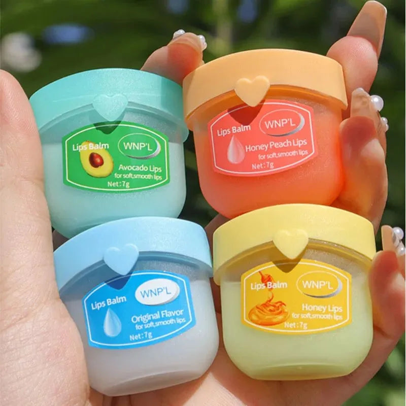 8pcs Natural Lip Balm Set – Moisturizing & Anti-Cracking