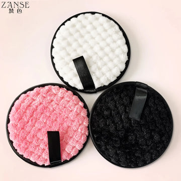 1pc Reusable Cotton Makeup Remover Pad – Washable & Soft