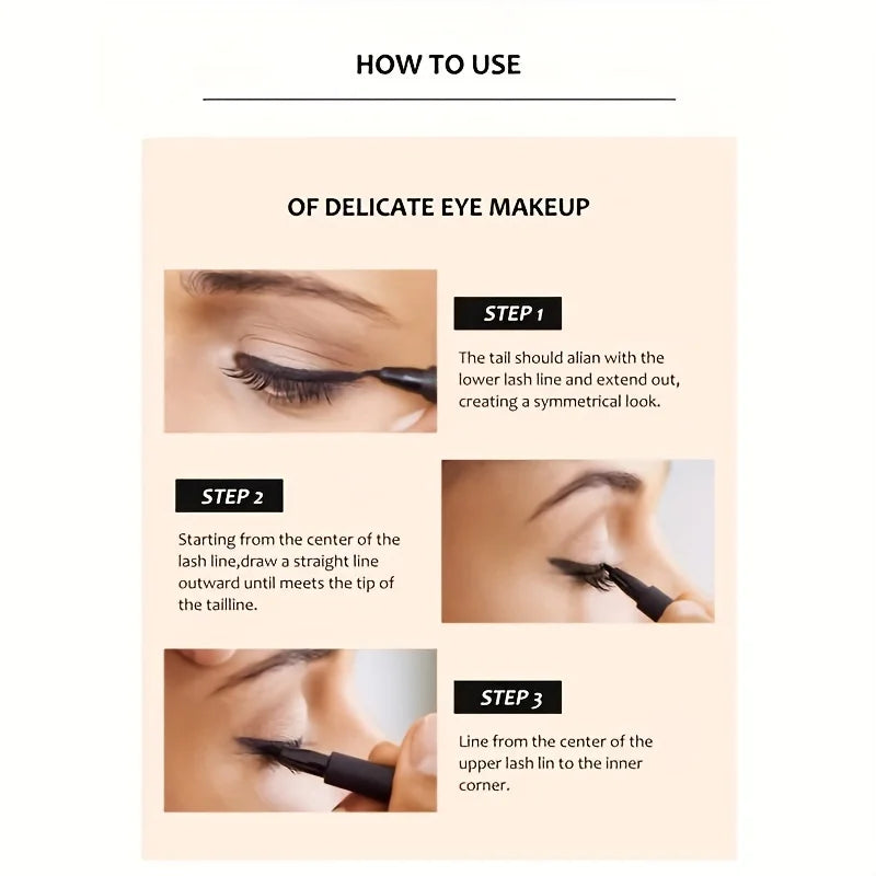 Quick-dry Eyeliner Pencil Makeup Long Lasting Smooth Matte Eye Liner