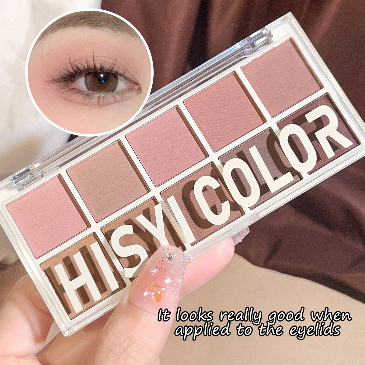 Star Rejuvenation 10-Color Eyeshadow Palette Pearl & Matte