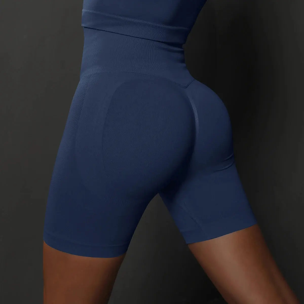 Women’s High-Waist Yoga & Fitness Shorts – Seamless, Breathable, Summer Gym Vervelle