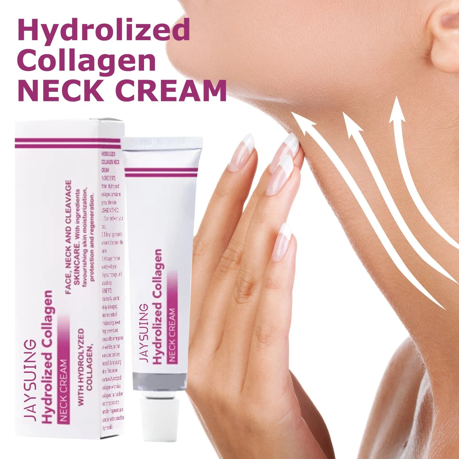 Neck Lines Protein Cream Collagen Anti-Aging Lift