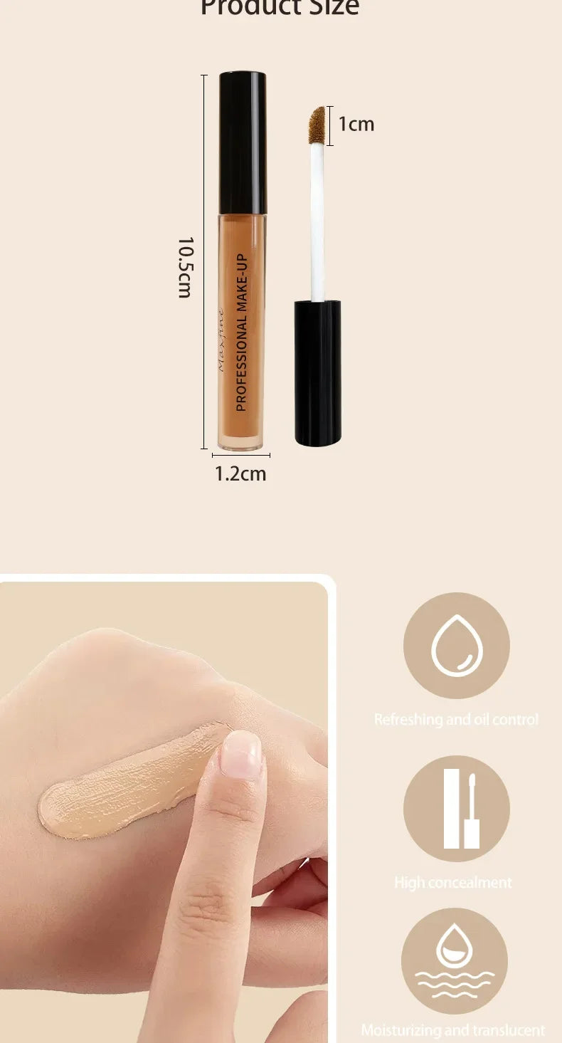 1Pc Concealer Liquid Foundation – Long-Lasting, Moisturizing & Smooth Finish Vervelle