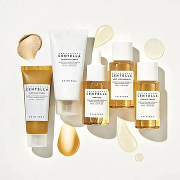 CENTELLA Skincare Set Soothing Cream Repair Ampoule Foamn Skincare Set