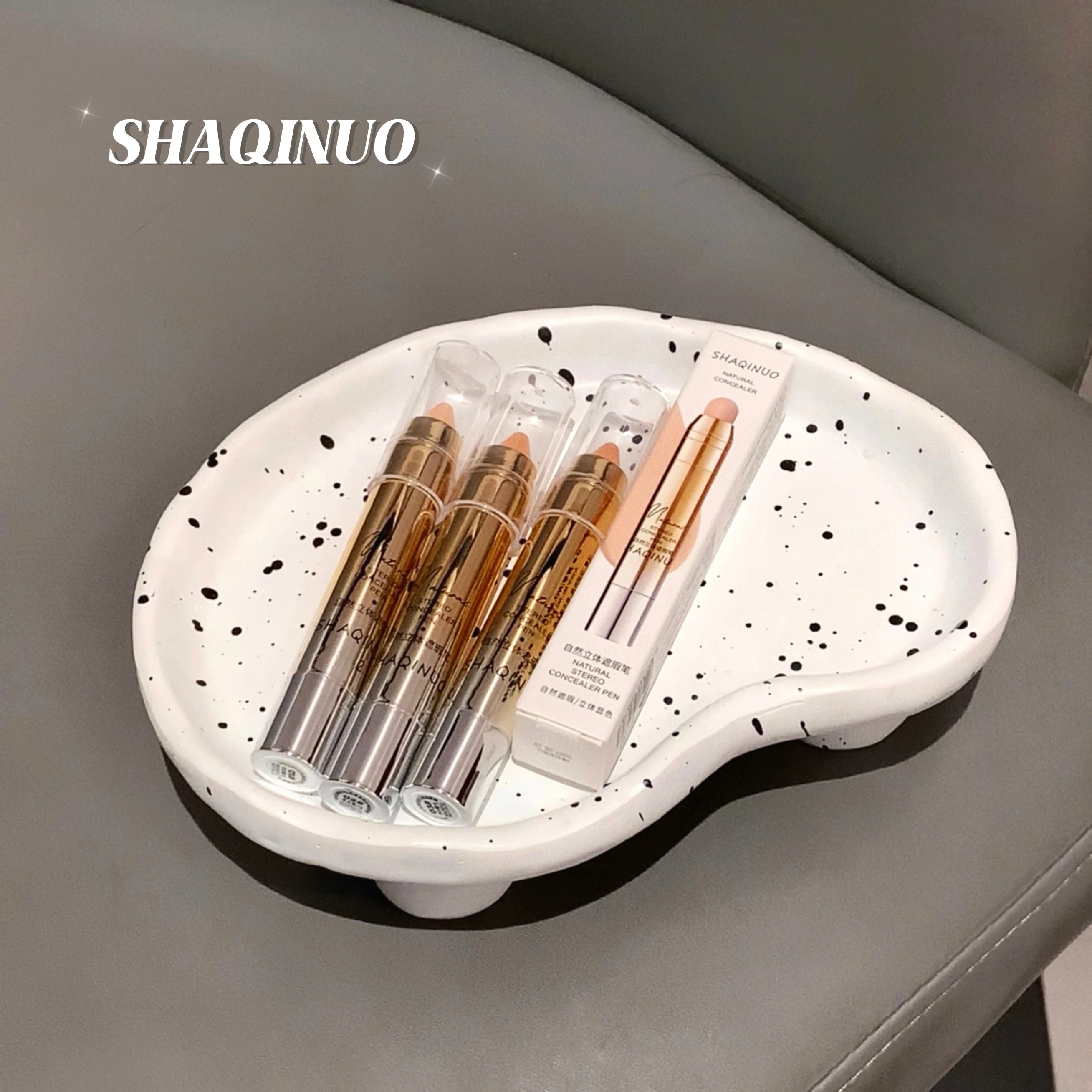 SHAQINUO 3D Concealer Pen for Dark Circles & Acne Marks