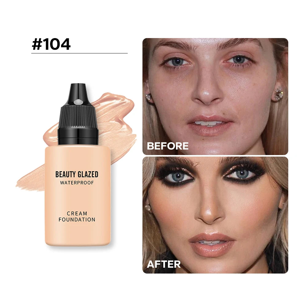 Flawless 9-Color Waterproof Concealer Foundation