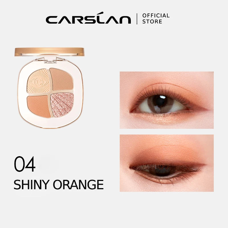 CARSLAN 4-Color Eyeshadow Palette Vervelle