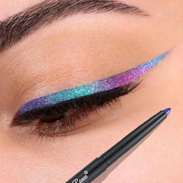 Glitter Aurora Eyeliner Pen Multi-Chrome Metallic Shine