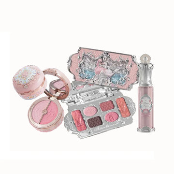 Flowerknows All-In Makeup Kit: Eyeshadow, Lipstick & Blush