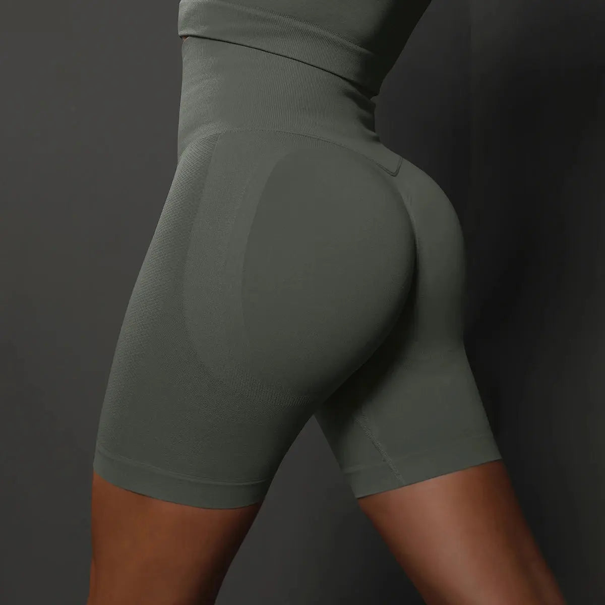 Women high waist fitness shorts Seamless Yoga & Fitness Shorts Push-Up Gym Leggings Vervelle