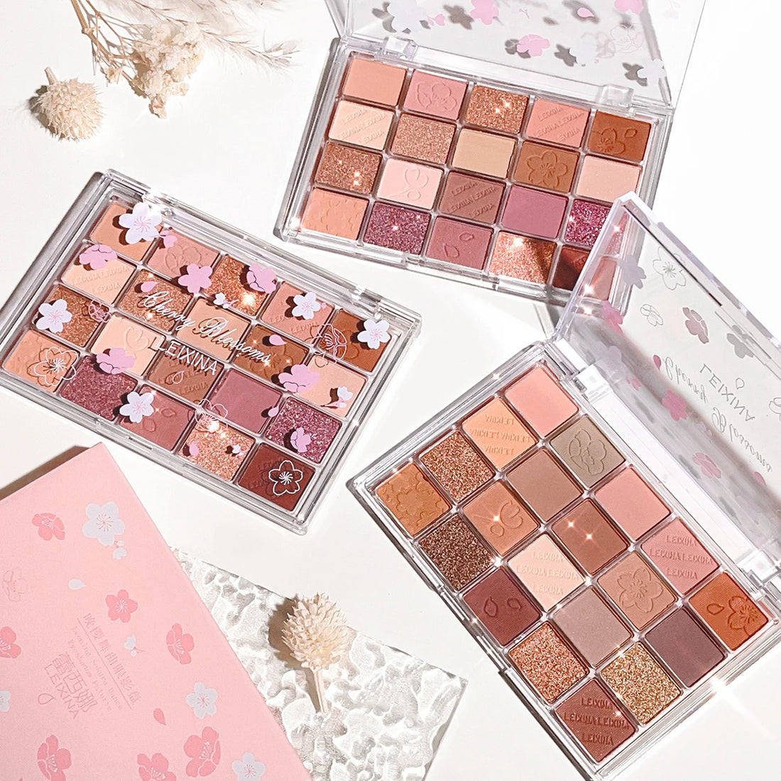 20-Color Eyeshadow Palette Glitter Shimmer Matte Instagram