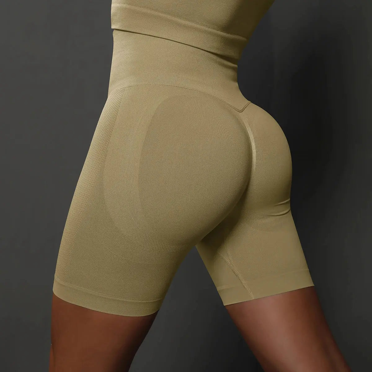 Women high waist fitness shorts Seamless Yoga & Fitness Shorts Push-Up Gym Leggings Vervelle