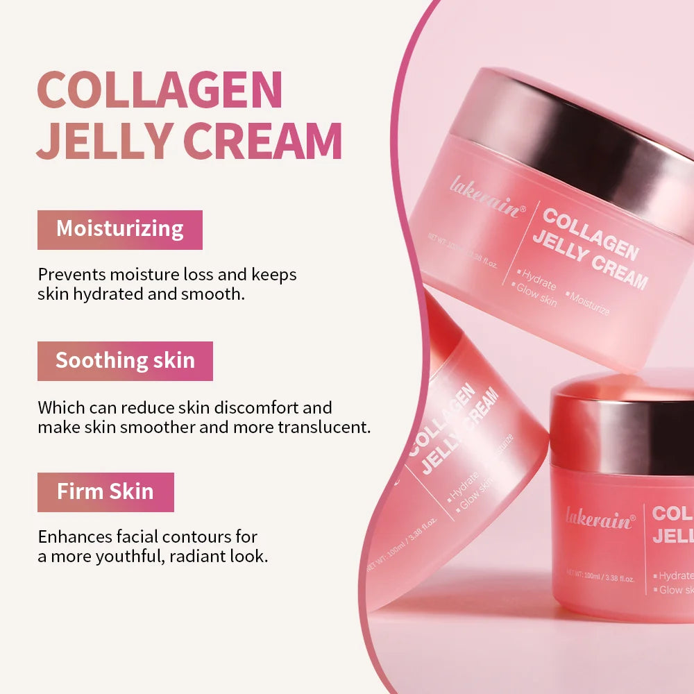 100ml Collagen Jelly Cream: Anti-Aging & Firming Hydration