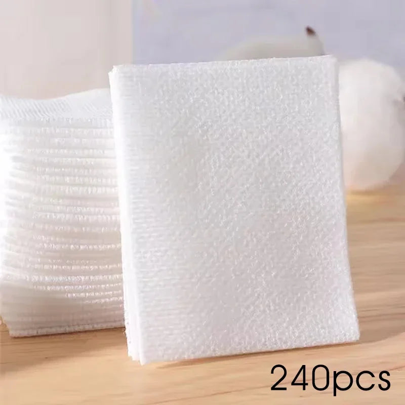 50pcs Stretchable Cotton Pads – Facial & Makeup Care
