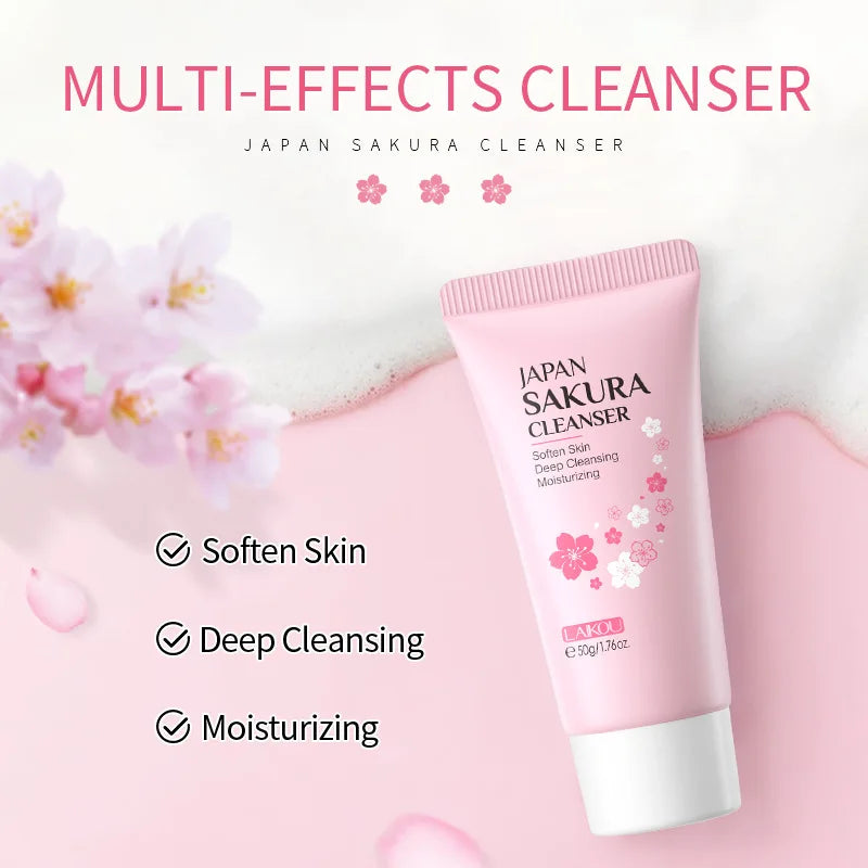 LAIKOU Foaming Facial Cleanser Blackhead Oil Control