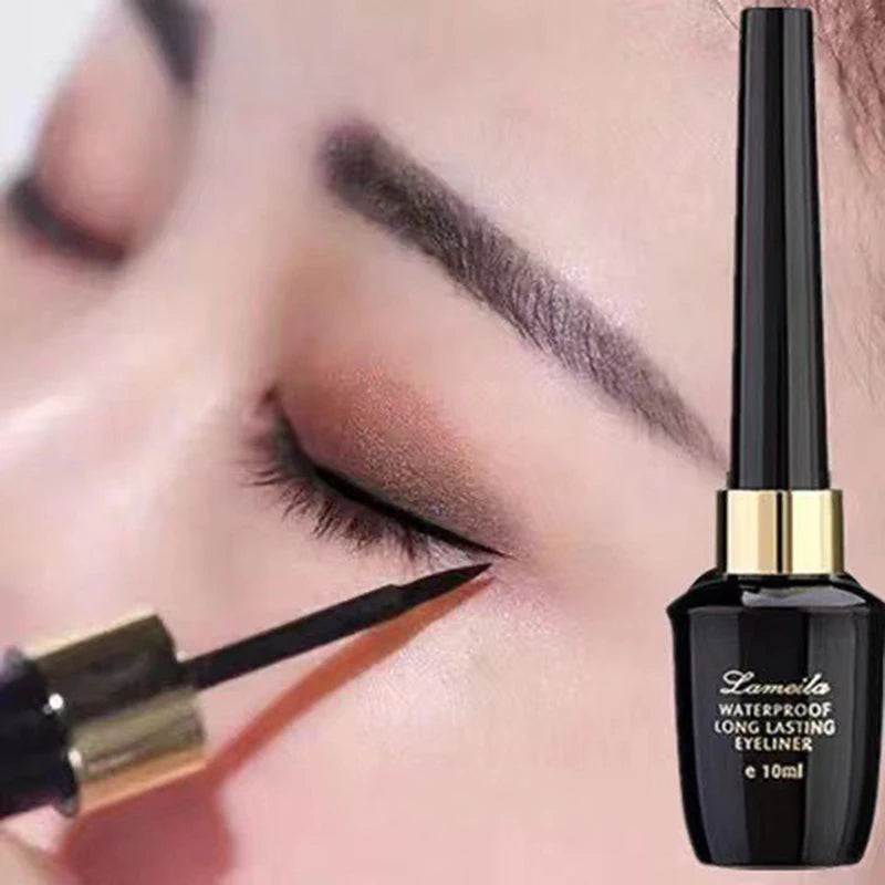 Long-Lasting Ultra-Fine Waterproof Black Gel Eyeliner Pen