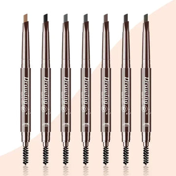 Triangular Eyebrow Pencil with Brush