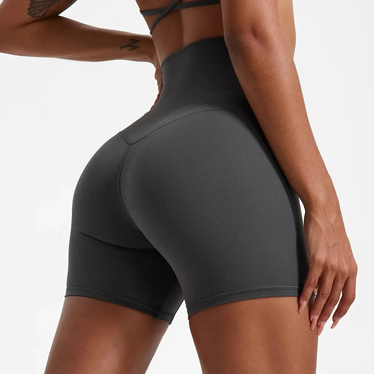 Super Soft Women’s High-Waist Yoga & Gym Shorts – Push-Up, Premium Fitness Vervelle