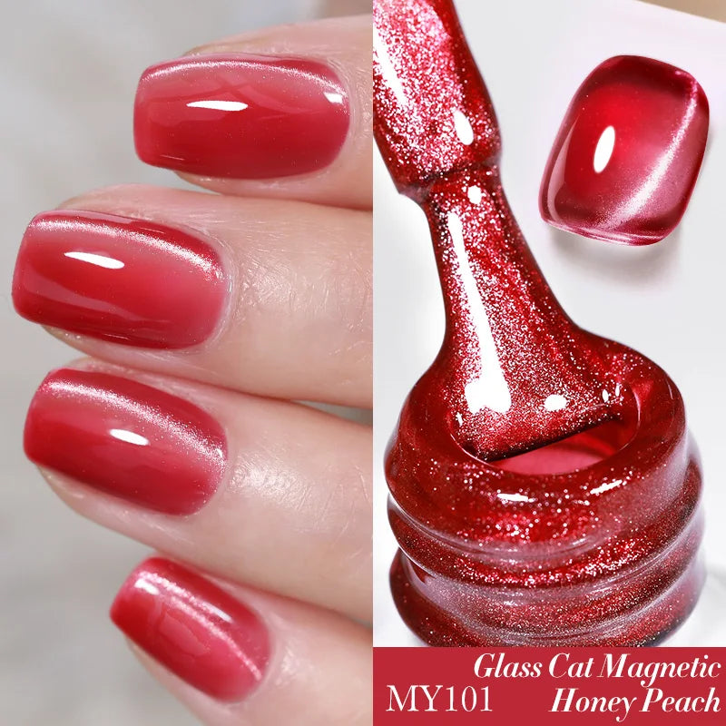 BORN PRETTY 10ml Silver Cat Magnetic Gel Nail Polish