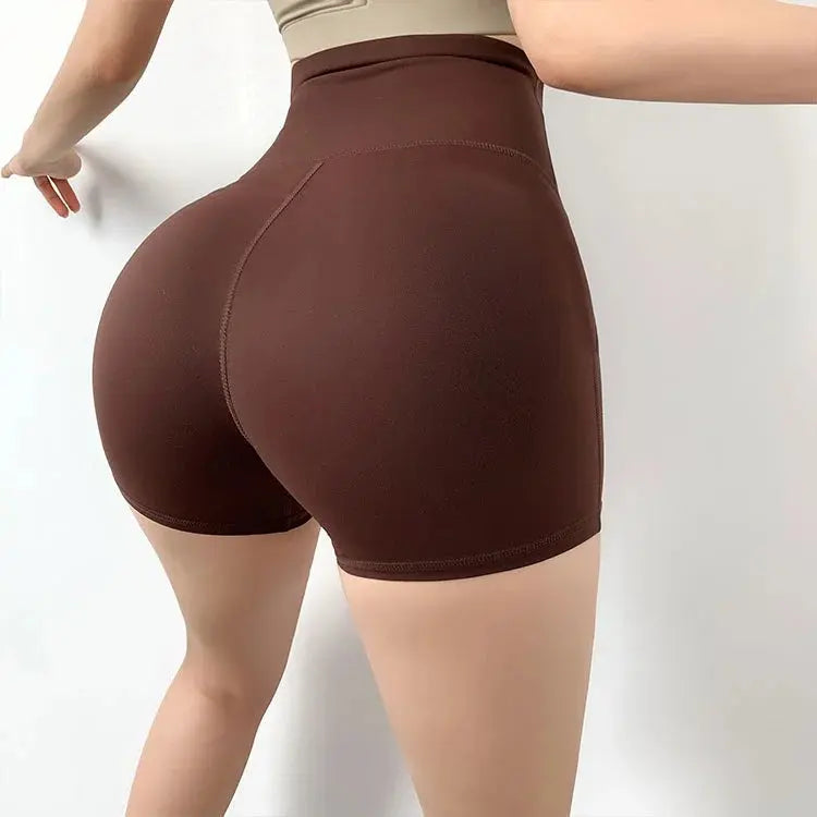 Women High Waist Hip-Lifting Yoga Shorts Quick-Dry Fitness Pants Vervelle