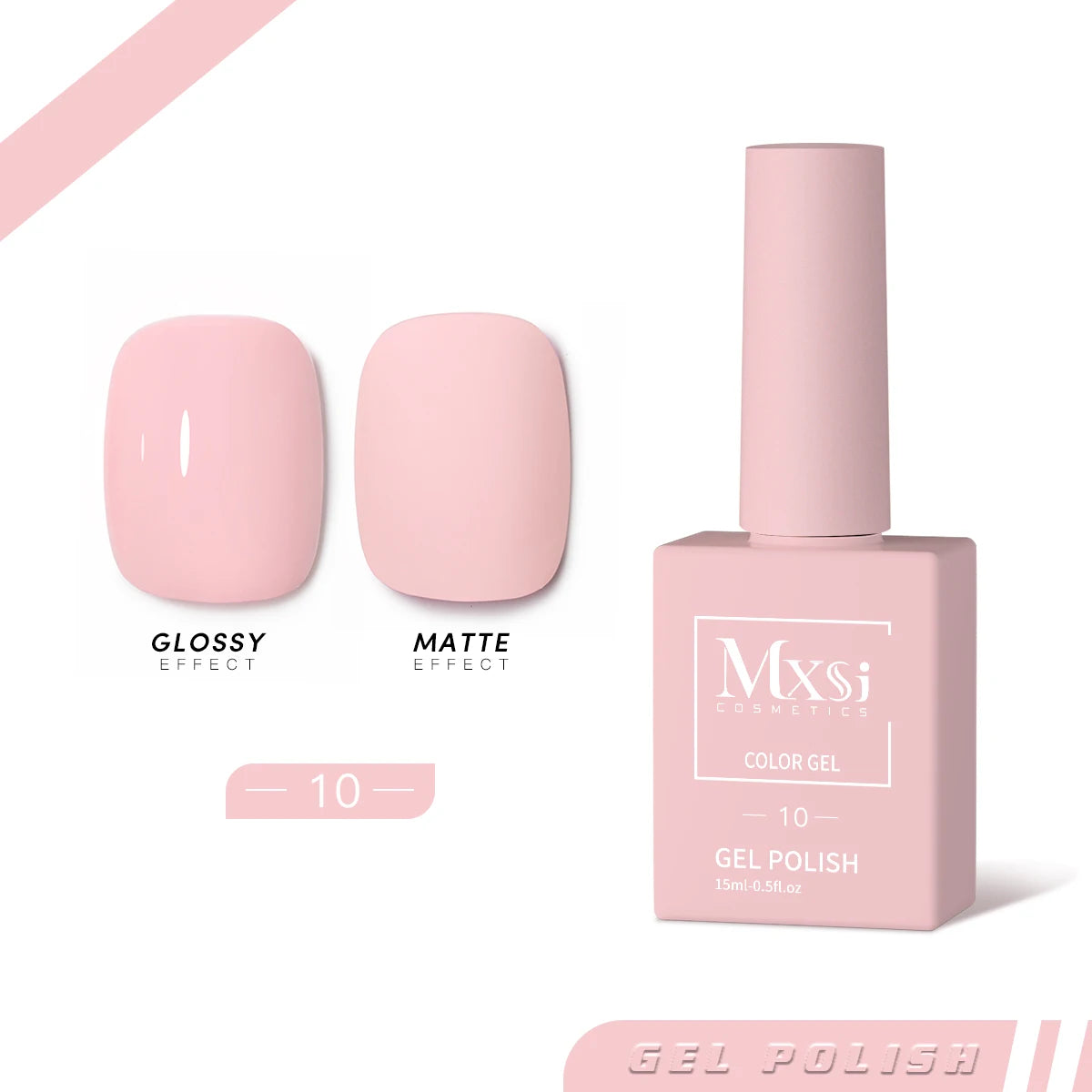 Mxsi 15ml Gel Nail Polish Neon & Pastel UV Gel Varnish