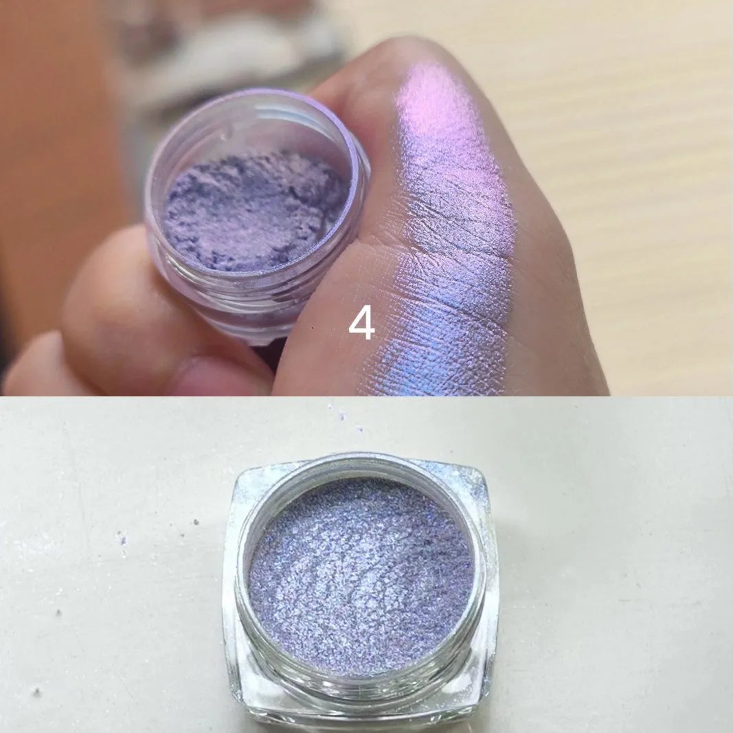 Chameleon Glitter Eyeshadow Pearly Shimmer Metallic Palette