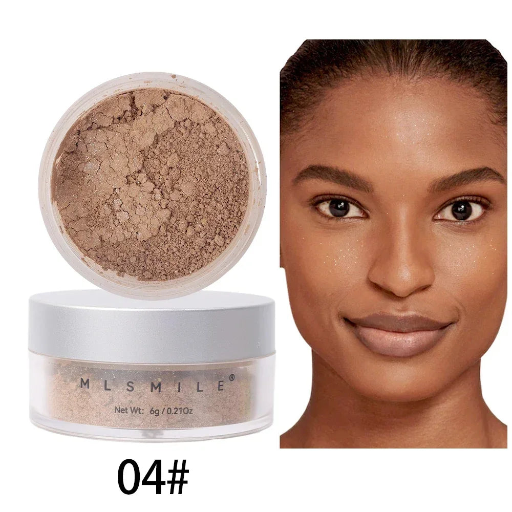 Matte Loose Powder Waterproof Oil-control Translucent Brightening