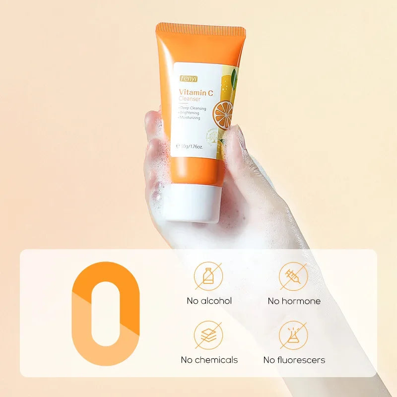 Japanese Cherry Blossom & Vitamin C Facial Cleanser Foam