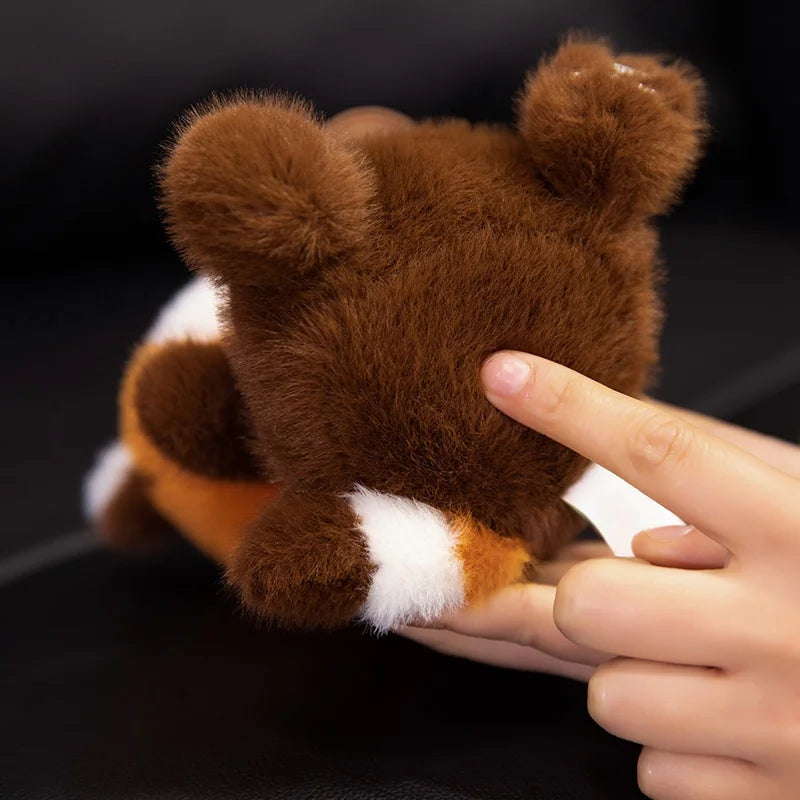 Cute Sitting Animal Plush Set Vervelle