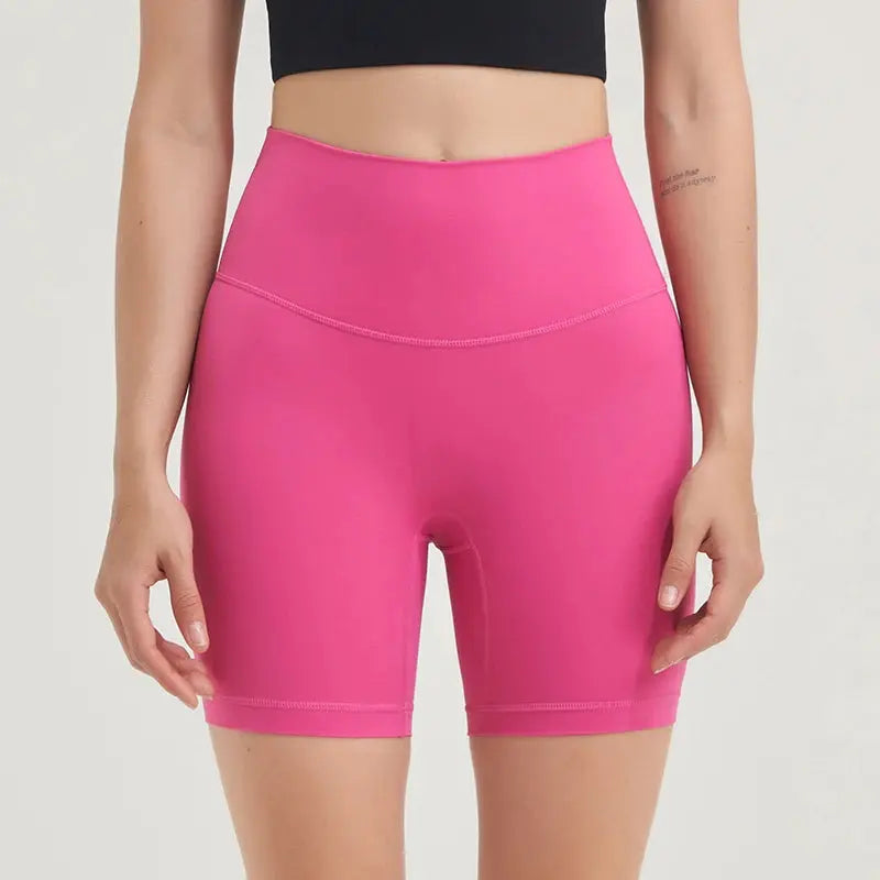 Women’s High-Waist Gym & Yoga Shorts – Breathable, Elastic, Seamless Vervelle