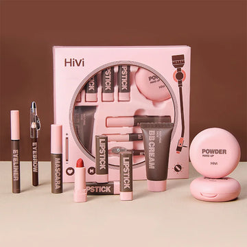 HiVi Limited Edition Makeup Gift Box – Lipstick & Powder
