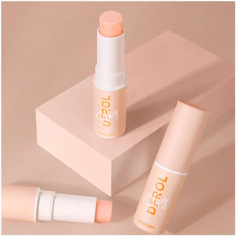 DEROL Multi-Moisture Face Balm Stick 4 Colors Mint Hydration for Face and Neck